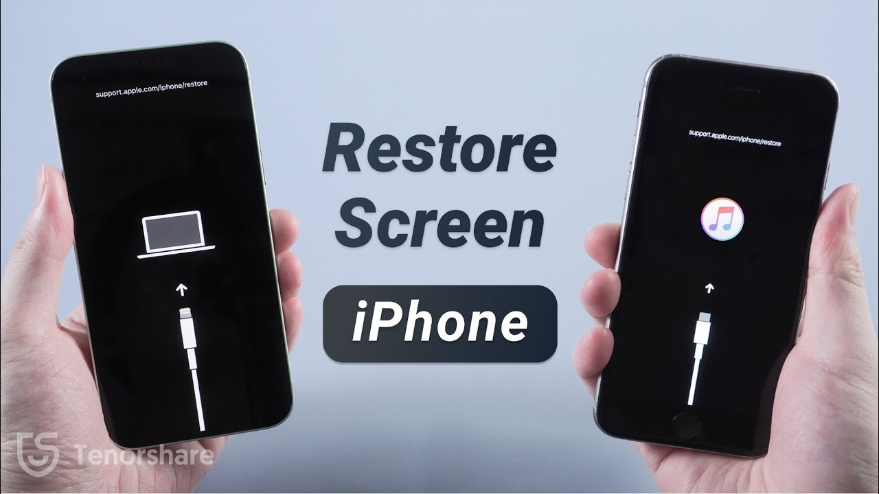 Top 3 Ways To Fix IPhone Stuck On Restore Screen - YouTube