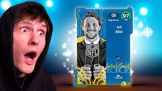 FREE NFL HONORS PACK... I Pulled LTD MVP Josh Allen!