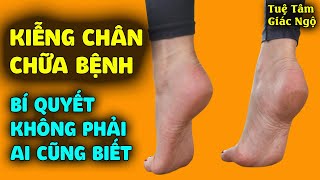 Công dụng bất ngờ khi kiễng gót chân 5 phút 1 ngày, ai cũng nên biết sớm