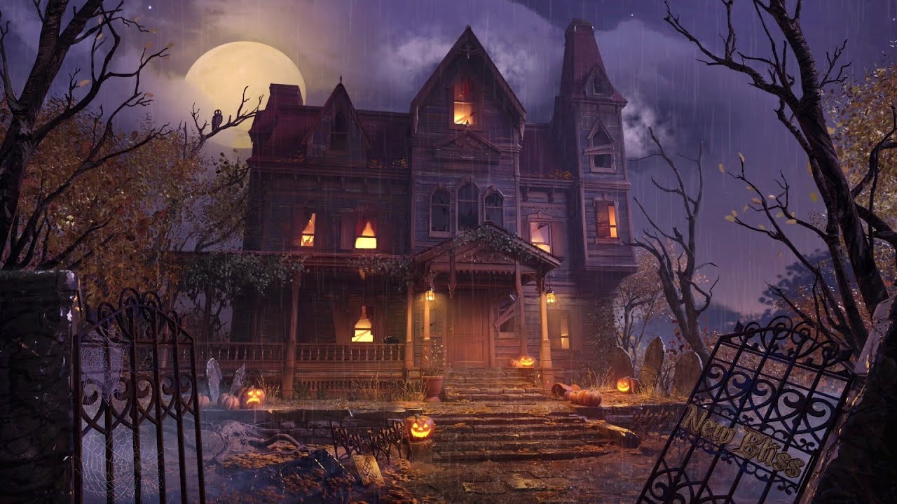 Halloween Haunted House Pictures