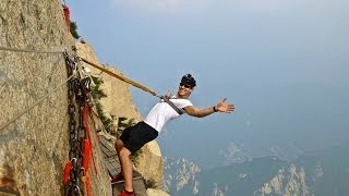 Deadliest Hike in the World: Mount Huashan, China