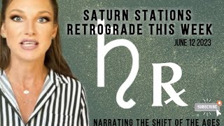 SATURN STATIONS RETROGRADE THIS WEEK 🪐  + some FIRE 🔥💥🌋 POWER energy - 6 12 23 #astrology forecast