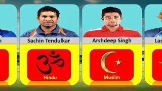 Religion Of Indian Cricketers 2023🕉️✝️☪️ || Indian Famous Cricketers Religion🔥