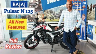 BAJAJ PULSAR N 125 full review by Jatin Kumar #bajaj #pulsarn125 #bikereview #automobile