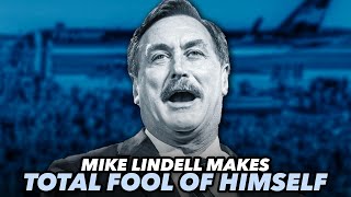 Mike Lindell Makes Complete Fool Of Himself During Trump Rally