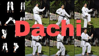 Dachi or Stance || Practical Explanation with meaning|| The Black Beauty||Shirsha Guha || #karate