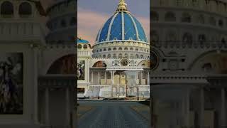 Temple of planetarium, mayapur (west bengal)  #shorts