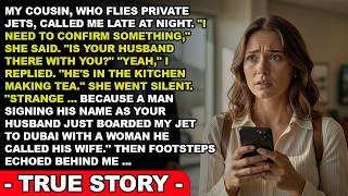 My Private Jet Pilot Cousin Saw My Husband Board for Dubai With Another Woman