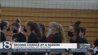 Holmen Volleyball enjoying second chance at a season