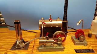 Jensen 20G Steam Engine Running