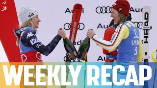Weekly Recap #11 | Mikaela Shiffrin barely denied in first bid to tie Stenmark's record | FIS Alpine
