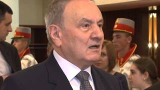 2014 06 01 Nicolae Timofti a primit un grup de elevi de la liceele din stânga Nistrului