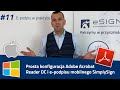 Skonfiguruj Adobe Acrobat Reader DC i e-podpis SimplySign