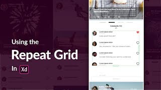 Using the Repeat Grid in Adobe Xd | [Quick Tip]