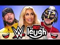 WWE Superstars Try To Watch This Without Laughing Or Grinning