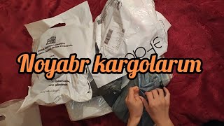 Noyabr ayı kargolarım.Ən sərfəli Trendyol alışveriş videosu