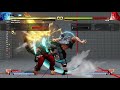 nash 587 dmg dp punish combo all meters vt1 u0026 vs2