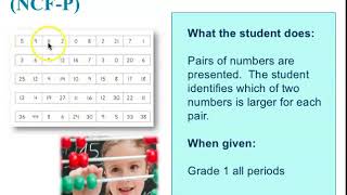 aimsweb Plus Number Comparison Fluency Pairs