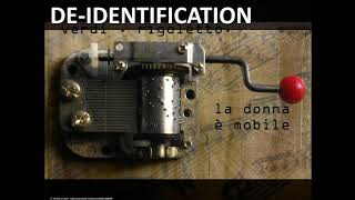 Tour of De-Identification