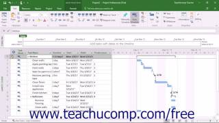 Project 2016 Tutorial Using Task Notes Microsoft Training