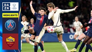 HIGHLIGHTS | Paris Saint-Germain vs. Roma (UEFA Women's Champions League 2023-24 Matchday 3)