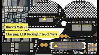 Huawei Mate 20 Charging/ LCD Backlight/ Touch Ways