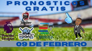 PRONÓSTICOS DEPORTIVOS PARA EL 09 DE FEBRERO | PREDICCIONES PARA HOY EN EL FÚTBOL |PRONÓSTICOS HOY