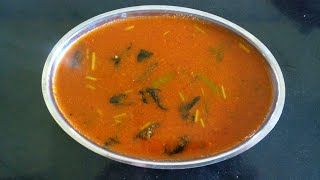 Temple style tomato saru  or devastana saru GSB konkani recipe