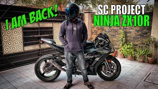 I AM BACK! | BIKE PY NEW EXHAUST LGWA LIA