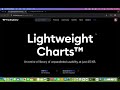 Integrating Tradingview Lightweight Charts with Yahoo Finance Data - Python Web Application