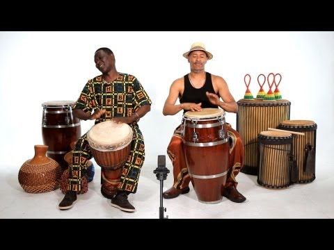 How old are conga drums?