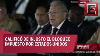 Presidente de El Salvador asegura que Cuba es ejemplo de lucha