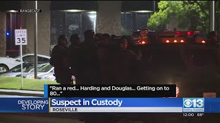 Suspect In Shooting During Attempted Roseville Traffic Stop Arrested