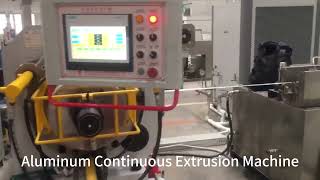 Aluminum conform machine