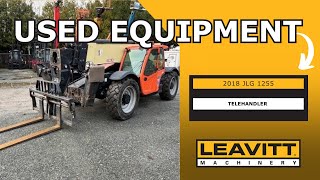 USED 2018 JLG 1255 TELEHANDLER | LEAVITT MACHINERY USED EQUIPMENT