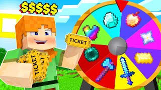 Minecraft But You Can Craft Custom Lottery Tickets