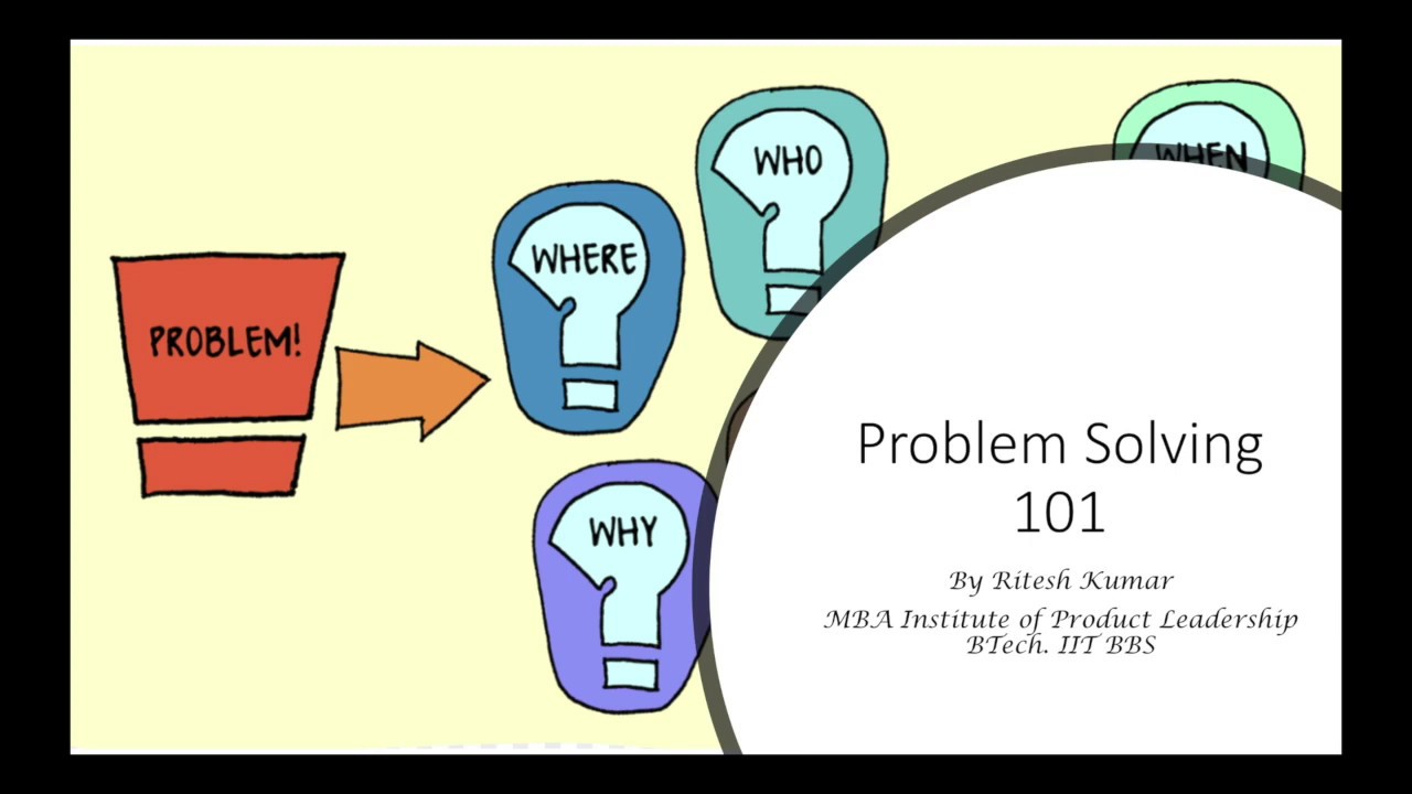 Problem Solving 101 Youtube