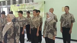 PADUAN SUARA PM DAN PEGAWAI PPSDSN PENDOWO DALAM VISITASI TIM P2HAM #pelayananpublikberbasisHAM