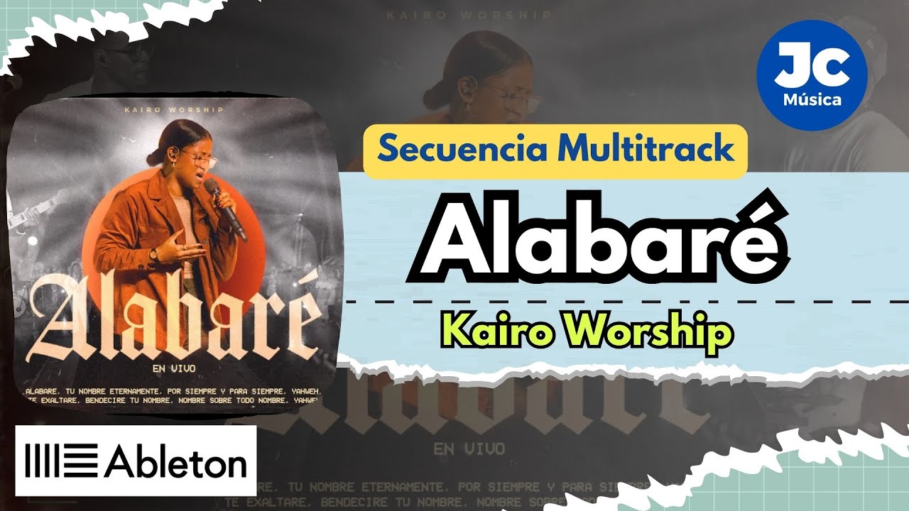 Alabaré Synth Cover Secuencia Multitrack Kairo Worship Youtube