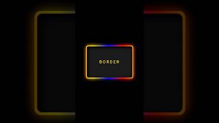 Css border animation #shorts #coding #htmlcss