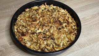 Pečene Jufke - Mlinci sa Mesom | Baked Dough Sheets with Meat | Gebackene Yufkablätter mit Fleisch