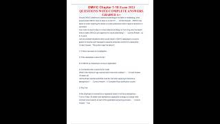 OMVIC Chapter 1 18 Exam 2023 QUESTIONS WITH COMPLETE ANSWERS GRADED A+