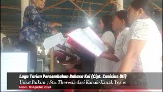 Lagu TOM NI TAD cpt. Canisius Ufi || Lagu Bahasa Kei Tarian Persembahan || Rukun 7 Stasi Kolser