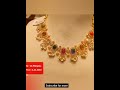 latest beautiful gold necklace design@the latest designs info