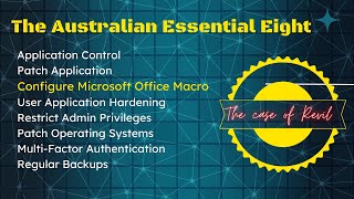 ASD ACSC Essential Eight - Configure Microsoft Office Macro