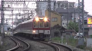 【近鉄】6200系U07編成(6207F)%準急富田林行@土師ノ里〜道明寺('14/04)