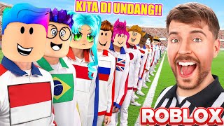 MELOBI DAN LOLLY DI UNDANG MR BEAST IKUT LOMBA ANTAR NEGARA DI ROBLOX!!!