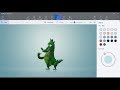 Create 3d character in Microsoft paint 3d