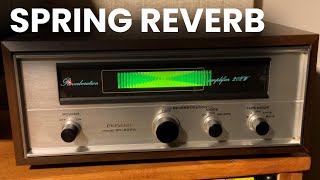 Pioneer SR-202W Spring Reverb Deep Dive and Demos