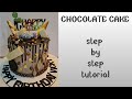 CHOCOLATE CAKE 🍫🎂 || EASY DESIGNS || FULL TUTORIAL || @MR-CAKES-official